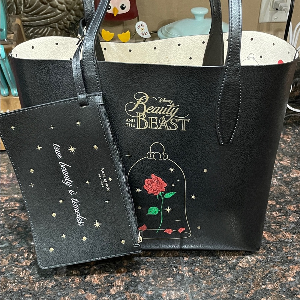 kate spade Beauty and the Beast Reversible Tote
